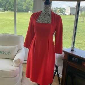 Stunning red dress by Kate Spade Size 6.